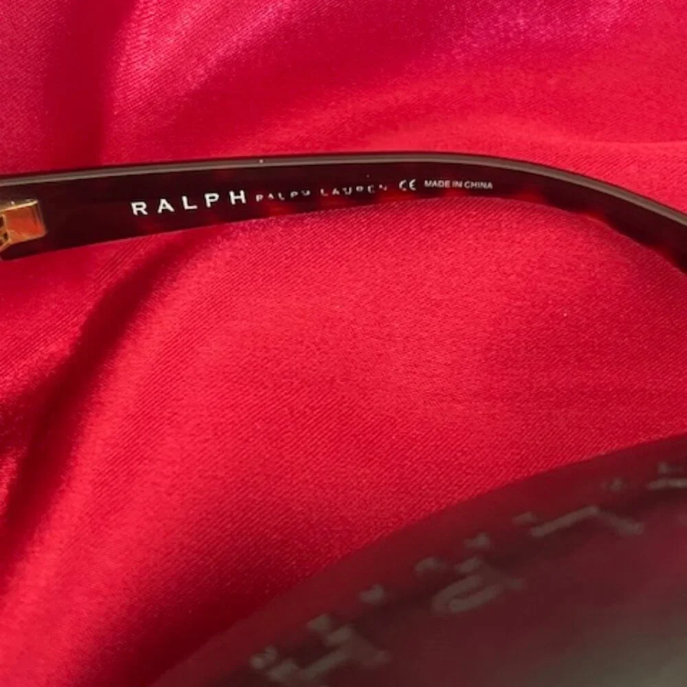 Ralph Lauren sunglasses vintage oversized shield Y2K Excellent condition w/ case
